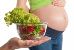 Питание в первые месяцы беременности
